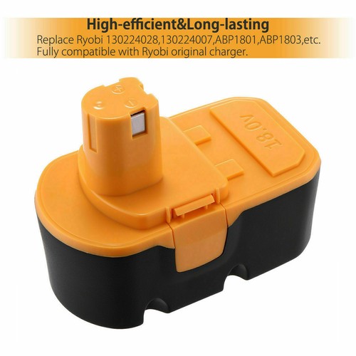 18v for ryobi battery - 18v, ni-mh