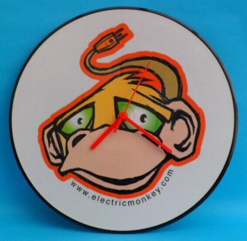 Electric monkey clock - electric,