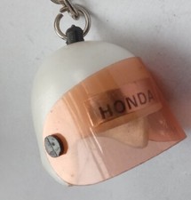 Vintage RETRO Keyring Plastic Racing HONDA Bike Helmet Motorbiking Motorcycle ?