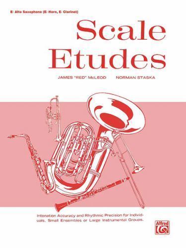 Scale etudes flat - scale, alto