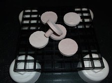 1" Coral Frag Plug RED 10