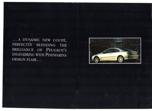 Peugeot 406 coupe 1997 - coupe,