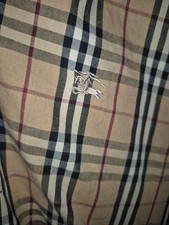 burberry long sleeve shirt size small in good condition