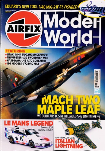 Airfix model world - model, magazine