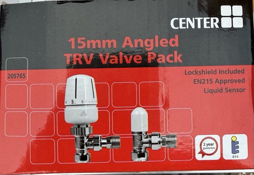 Center 15mm angled - center, trv