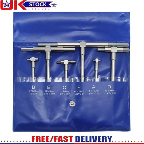 6pc telescopic gauge set - telescopic,