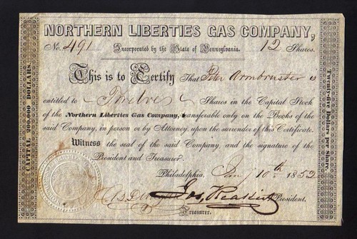 1852 pennsylvania northern - 1852,