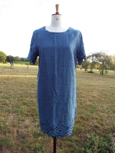 Next soft blue cotton - soft, tencel