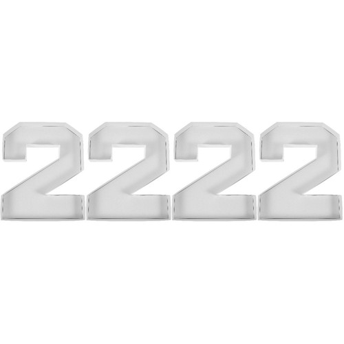 4pcs number shaped - 4pcs,