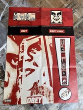 Obey Shepard Fairey Don’t Panic Art Print GTA2 Street Art Poster