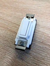 MK 4881WHI Old Style Grid Switch – Rocker 5A 1-Way White RARE