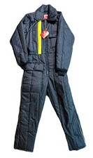 Vintage JC Penney Ski Snowmobile Suit Yellow Racing Stripes Small New With Tags