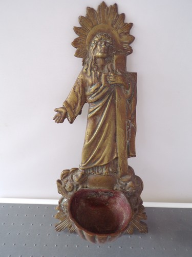 Antique bronze jesus christ - bronze,