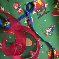 Sonic Hedgehog Gift Wrap Set