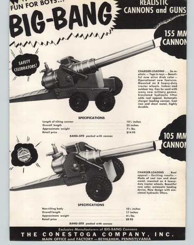 1958 paper the conestoga - ad,