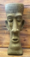 STONE GARDEN EASTER ISLAND HEAD PLANT POT PLANTER/ MOAI / TIKI CONCRETE ORNAMENT