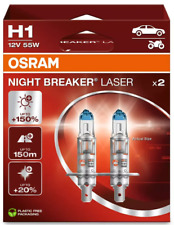 OSRAM Night Breaker Laser +150% H1 Car Headlight Bulbs (Twin Pack)
