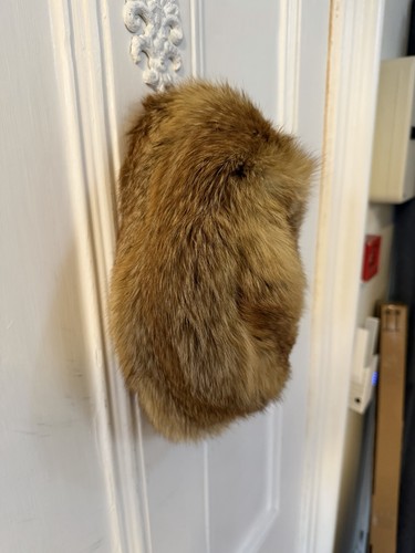 Vintage real fur hat - real,