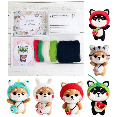 Felting kit for dogs and - kit,