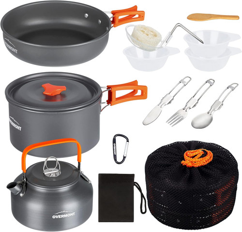 Overmont camping cookware - overmont,