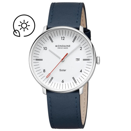 Mondaine doppio men watch - mondaine, men's