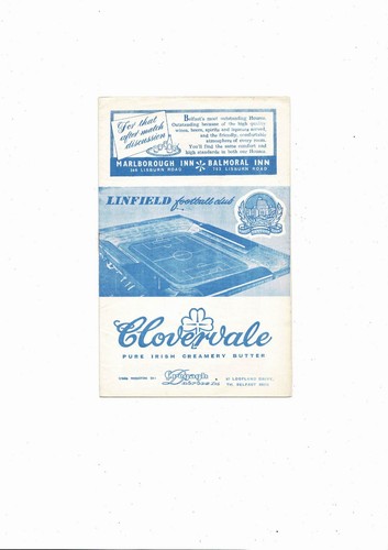 1962 linfield glentoran - linfield, v