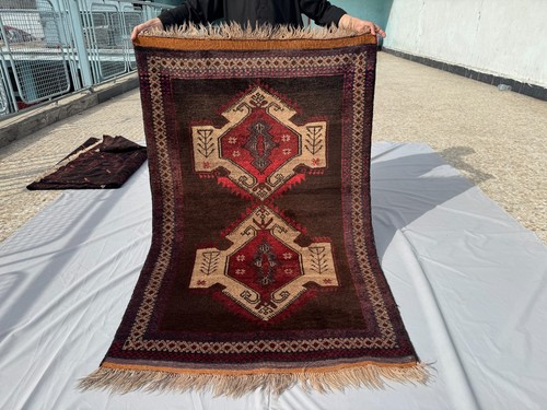 4x6 afghan hand knotted - afghan,