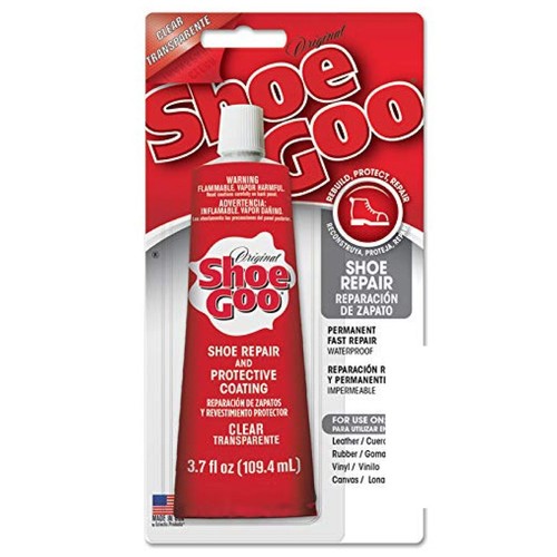 Shoe goo repair - shoe, glue