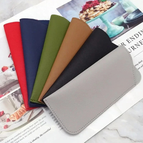 Soft felt cloth glasses case - soft,