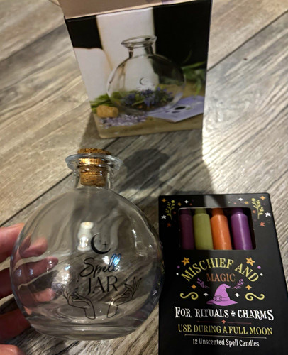 Witchcraft spell candles set - witchcraft,