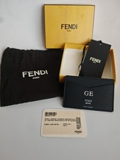 Fendi Zucca Card Holder Wallet