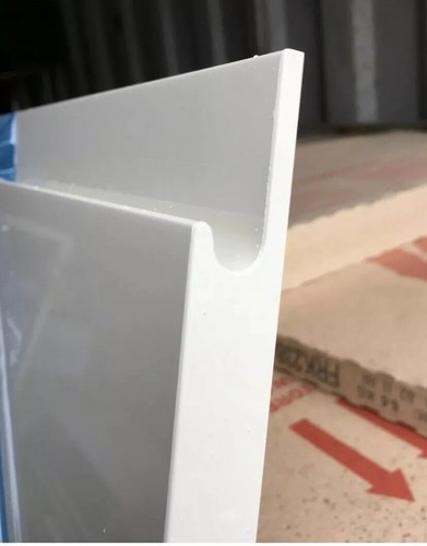 White gloss kitchen drawer - kitchen,