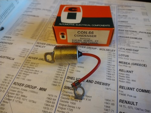 Ignition condenser fits - fits:,