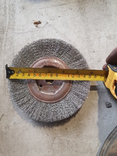 Stainless wire wheel 150mm - stainless,