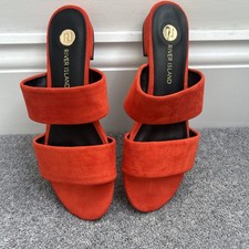 River Island Mules Flat