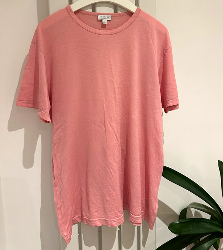 Sunspel large pink classic - sunspel,