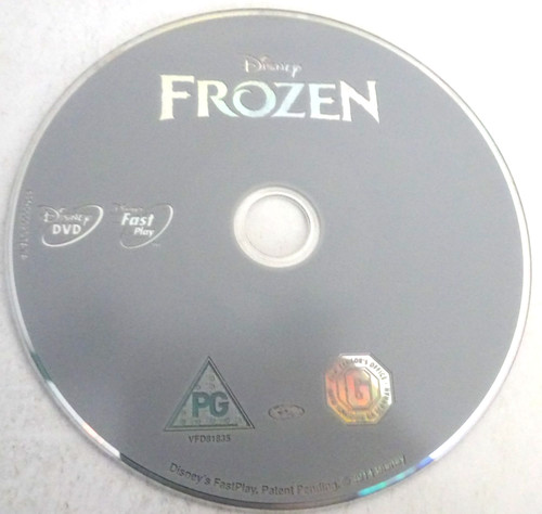Frozen dvd disc only - disc,