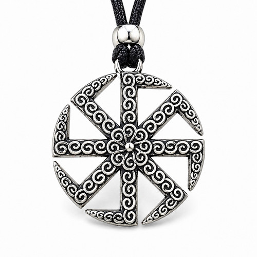 Kolovrat pendant slavic sun - kolovrat,