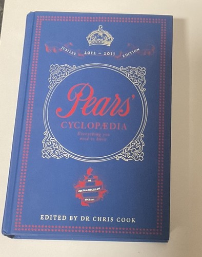 Pears cyclopaedia 2012 - pears',