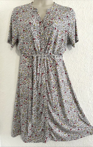 Woolovers dress size - xl, floral