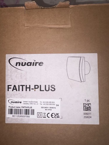 Nuaire faith plus continuous - nuaire, faith-plus