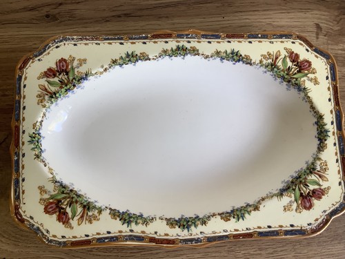 Crown ducal ware rectangular - crown,