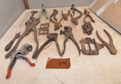 Antique saw setting tools - setting,