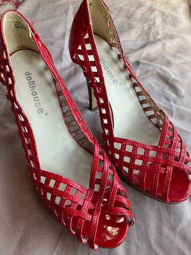 Dollhouse peep toe heels - dollhouse,