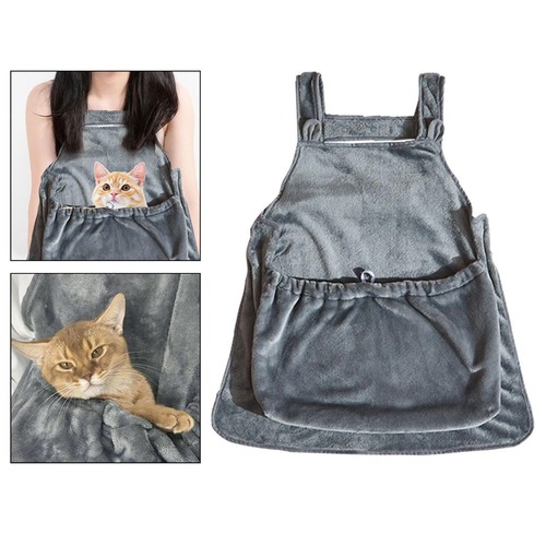 Pet carrier apron shoulder bag - apron,
