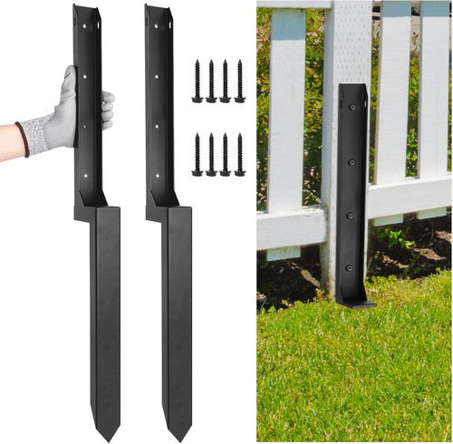 2pcs heavy duty steel - duty, fence