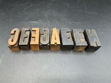 Vintage Wood Type Letterpress