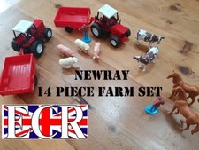 NEW NewRay 1:32 SCALE FARM SET