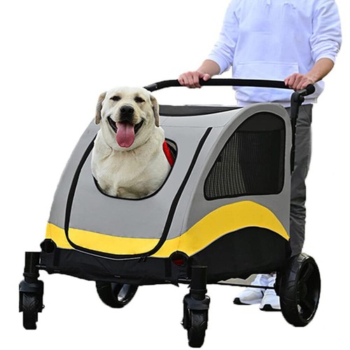 Large pet stroller - stroller, foldable