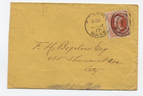 C1880 2ct banknote - 2ct, boston